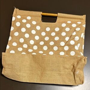 Polka Dot Tan Women's Bag